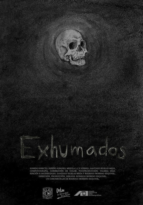 Movie poster for Exhumados (2022)