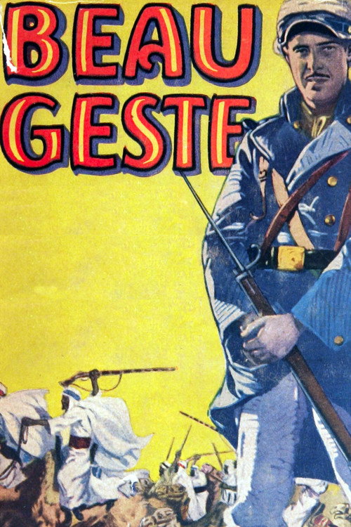 Movie poster for Beau Geste (1926)