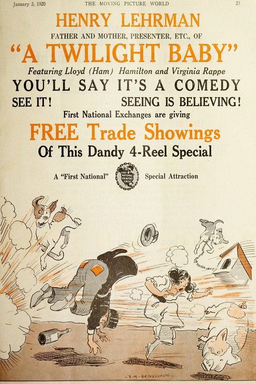 Movie poster for A Twilight Baby (1920)