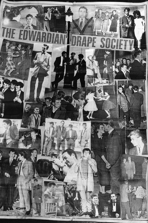 Movie poster for The Teddy Boys of the Edwardian Drape Society (1996)