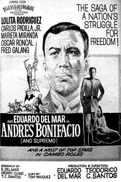 Movie poster for Andres Bonifacio Ang Supremo (1964)
