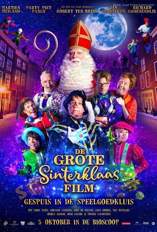 Movie poster for De Grote Sinterklaasfilm: Gespuis in de Speelgoedkluis (2022)