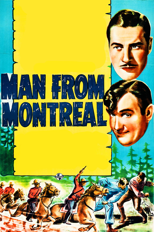 Movie poster for The Man from Montreal (1939)