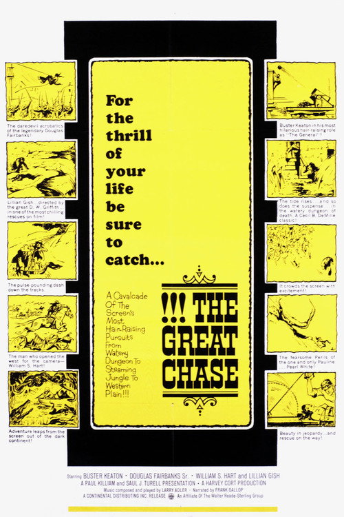 Movie poster for The Great Chase (1962)