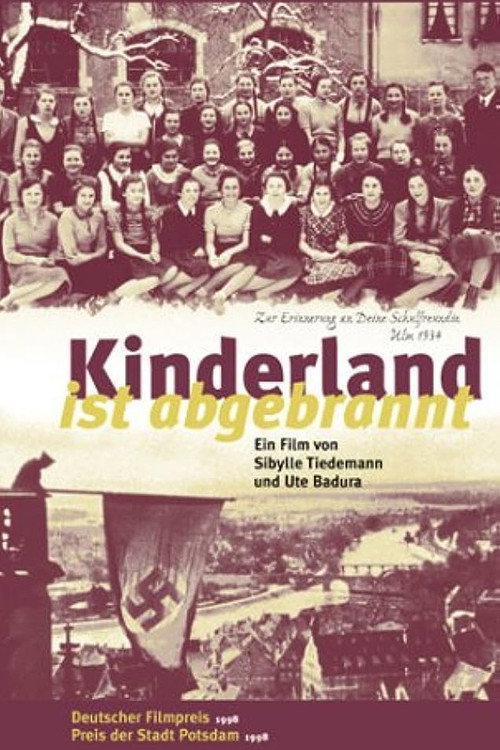 Movie poster for Kinderland ist abgebrannt (1998)