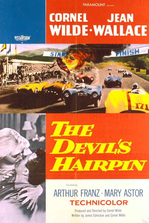 Movie poster for The Devil's Hairpin (1957)