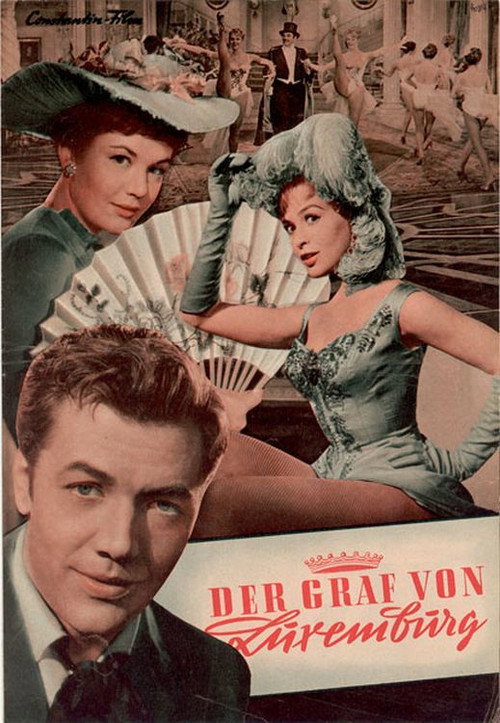 Movie poster for The Count of Luxemburg (1957)