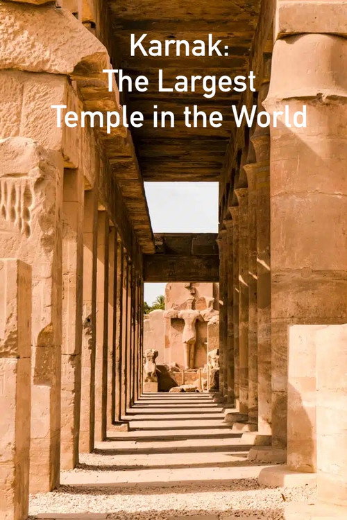 Movie poster for Karnak: The Largest Temple in the World (2023)