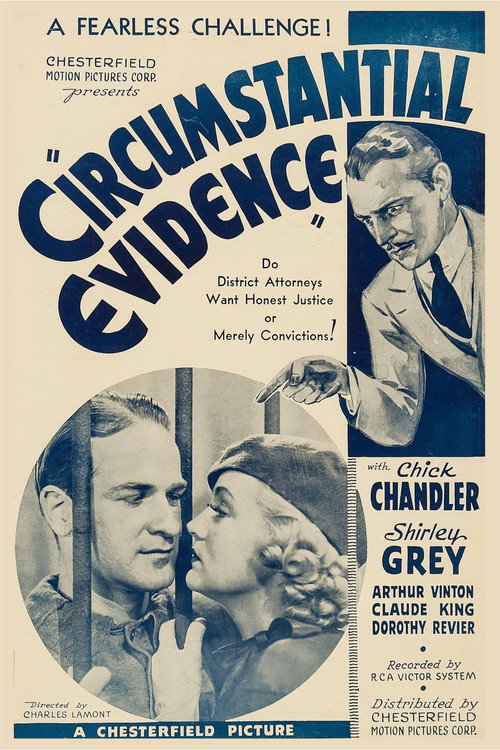 Movie poster for Circumstantial Evidence (1935)