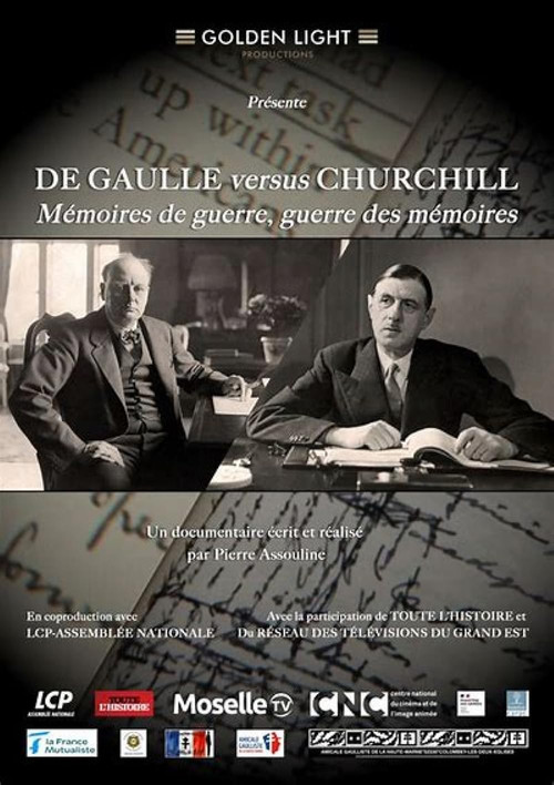Movie poster for De Gaulle vs Churchill : Mémoires de guerre, guerre des mémoires (2024)