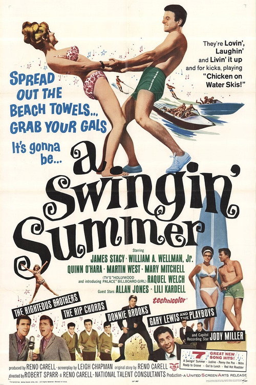 Movie poster for A Swingin' Summer (1965)