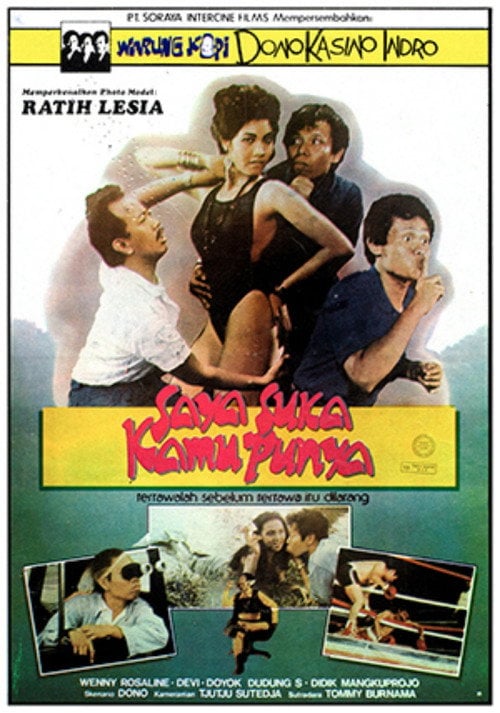 Movie poster for Saya Suka Kamu Punya (1988)