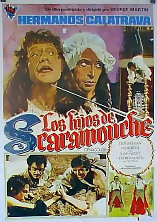 Movie poster for Los hijos de Scaramouche (1975)