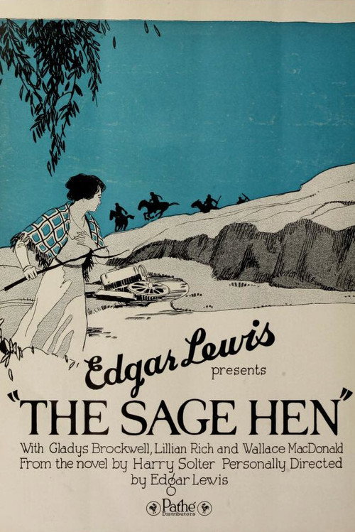 Movie poster for The Sage Hen (1921)