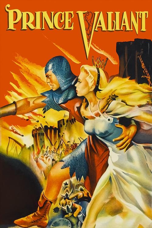 Movie poster for Prince Valiant (1954)