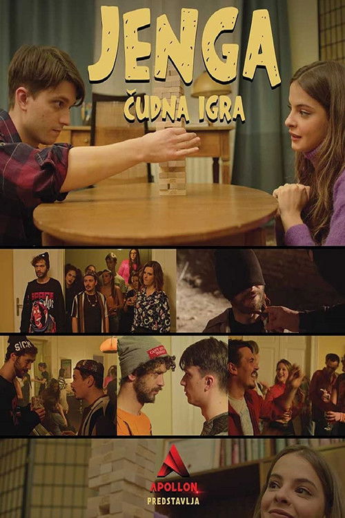 Movie poster for Jenga, a Strange Game (2022)