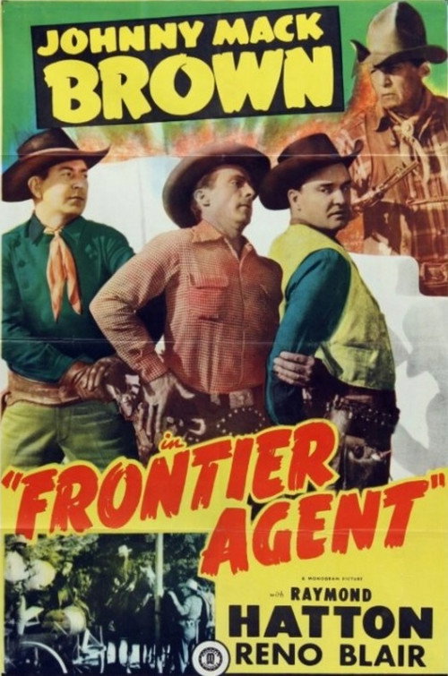 Movie poster for Frontier Agent (1948)