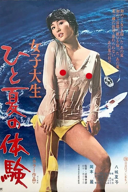 Movie poster for College Girl: One Summer Experience (1977)