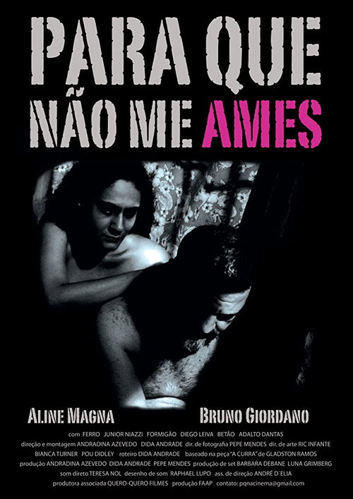 Movie poster for Don't Love Me Later (2008)
