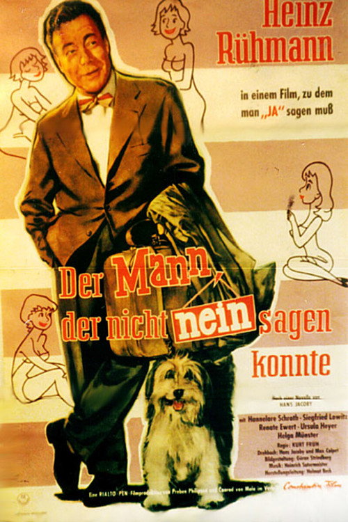 Movie poster for Der Mann, der nicht nein sagen konnte (1958)