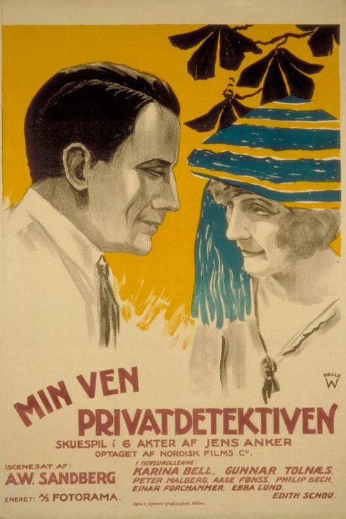 Movie poster for My Friend the Detective (1924)