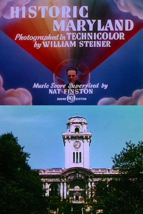 Movie poster for Historic Maryland (1941)