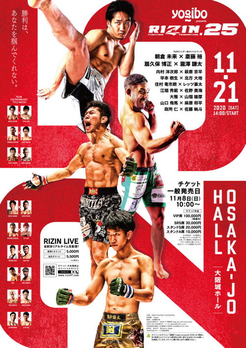 Movie poster for RIZIN 25 (2020)
