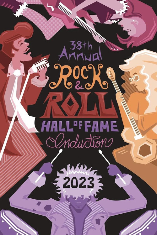 Movie poster for 2023 Rock & Roll Hall of Fame Induction Ceremony (2023)