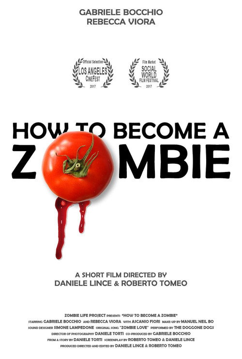 Movie poster for How to Become a Zombie (2017)