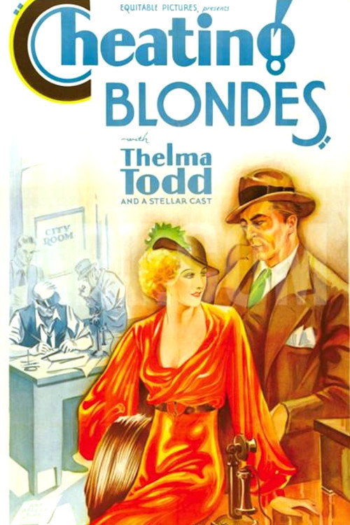 Movie poster for Cheating Blondes (1933)