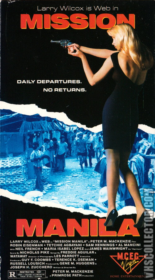 Movie poster for Mission Manila (1990)