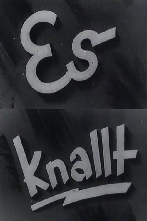 Movie poster for Es knallt (1934)