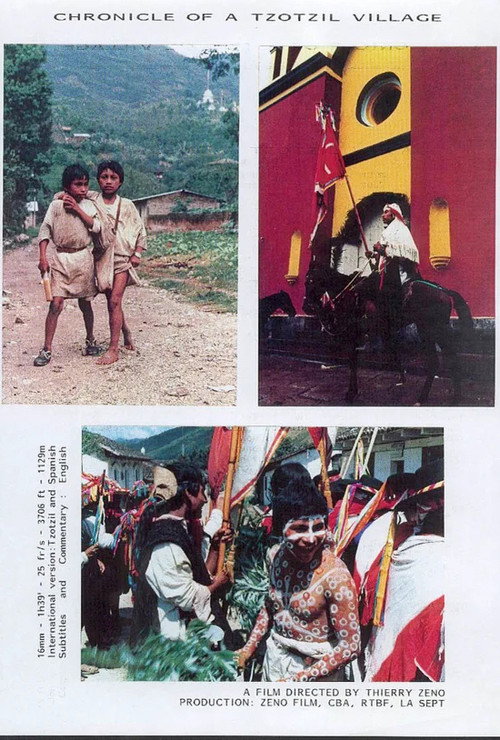 Movie poster for Chroniques d'un village tzotzil (1992)