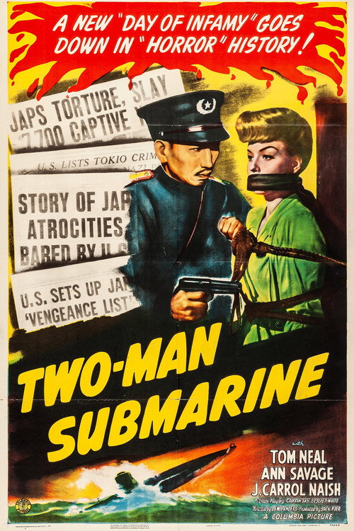 Movie poster for Two-Man Submarine (1944)