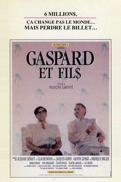 Movie poster for Gaspard et fil$ (1988)