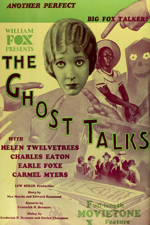 Movie poster for The Ghost Talks (1929)