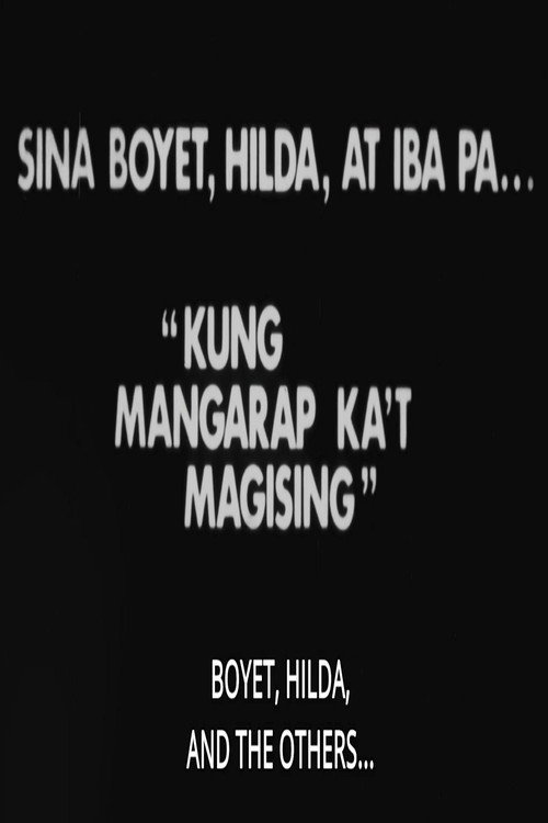 Movie poster for Si Boyet, Si Hilda atbp… (1977)
