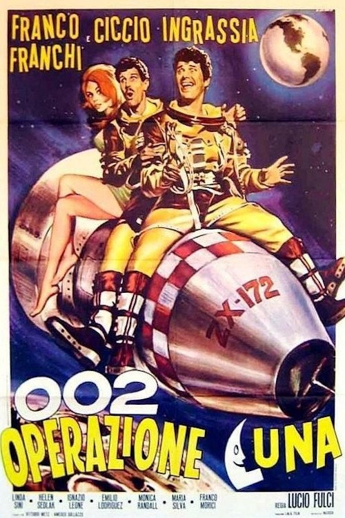 Movie poster for 002 Operation Moon (1965)