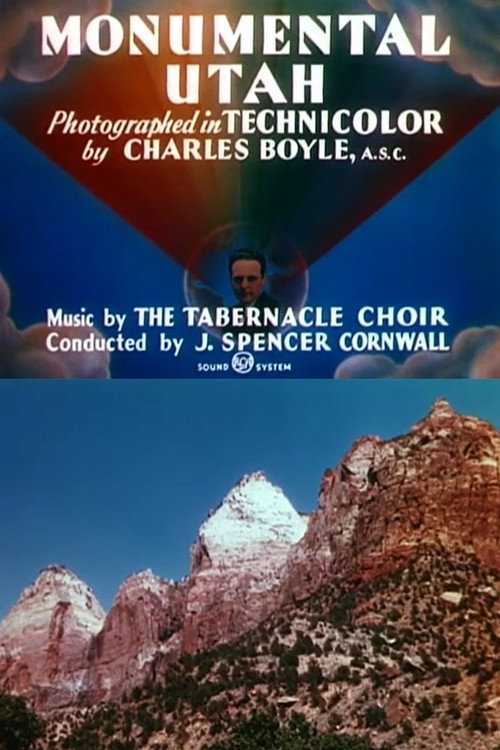 Movie poster for Monumental Utah (1944)