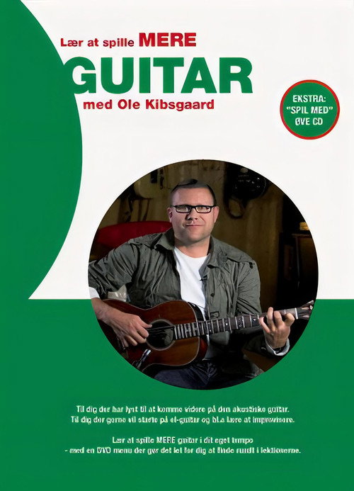 Movie poster for Lær at spille MERE guitar med Ole Kibsgaard (2006)