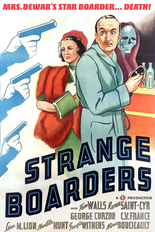 Movie poster for Strange Boarders (1938)