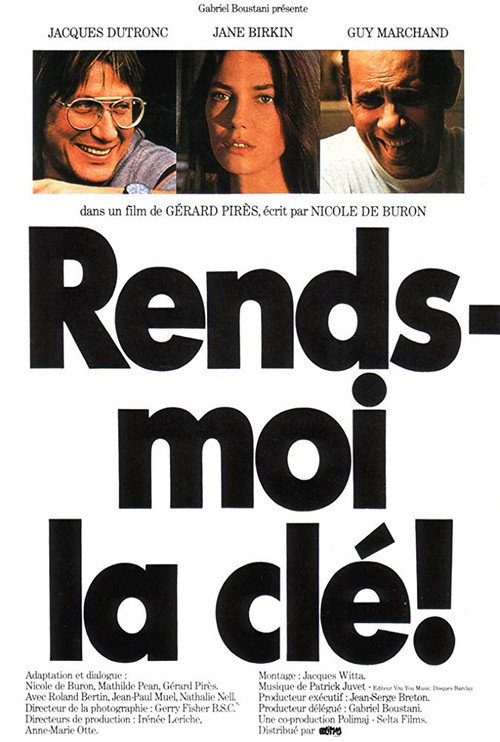 Movie poster for Rends-moi la clé! (1981)