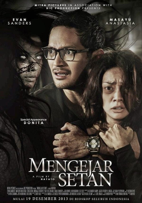 Movie poster for Mengejar Setan (2013)