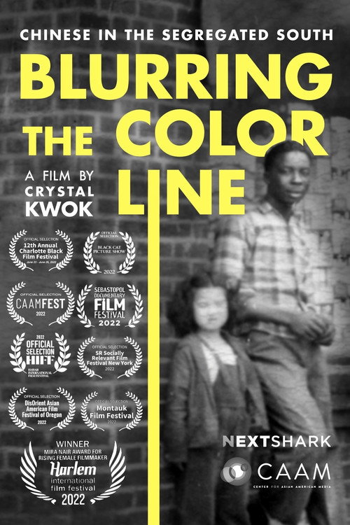 Movie poster for Blurring the Color Line: Chinese in the Segregated South (2022)