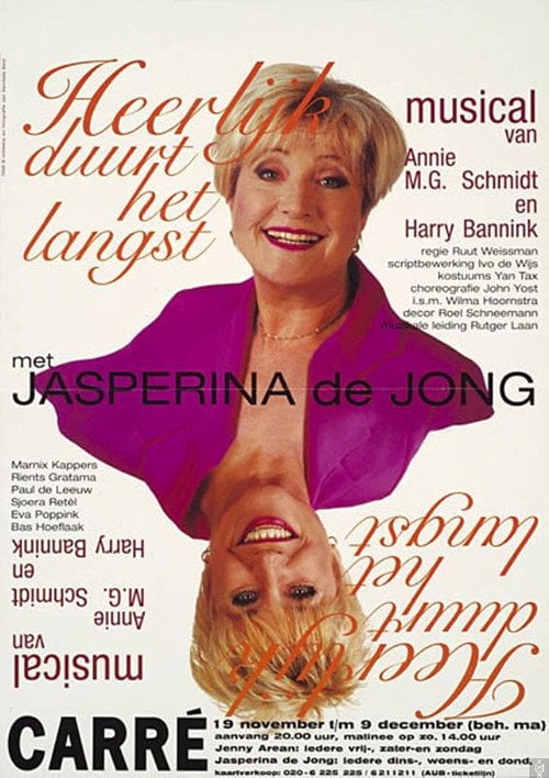 Movie poster for Heerlijk Duurt Het Langst (1998)