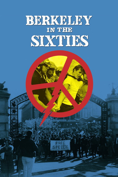 Movie poster for Berkeley in the Sixties (1990)