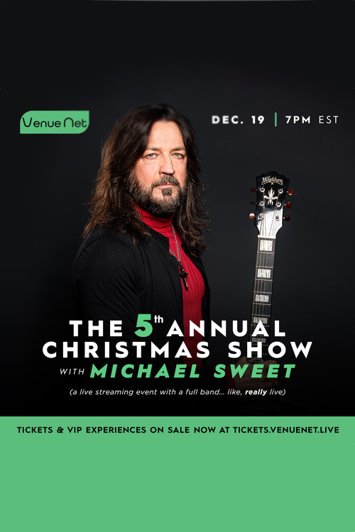 Movie poster for The 5th Annual Michael Sweet Christmas Show (2020)