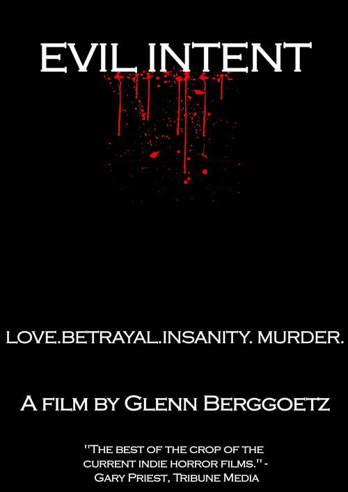 Movie poster for Evil Intent (2010)