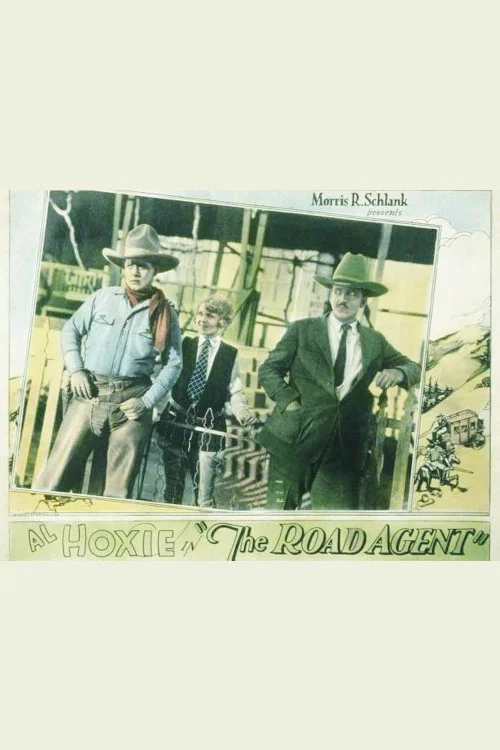 Movie poster for The Road Agent (1925)