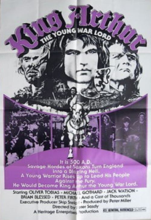 Movie poster for King Arthur, the Young Warlord (1975)